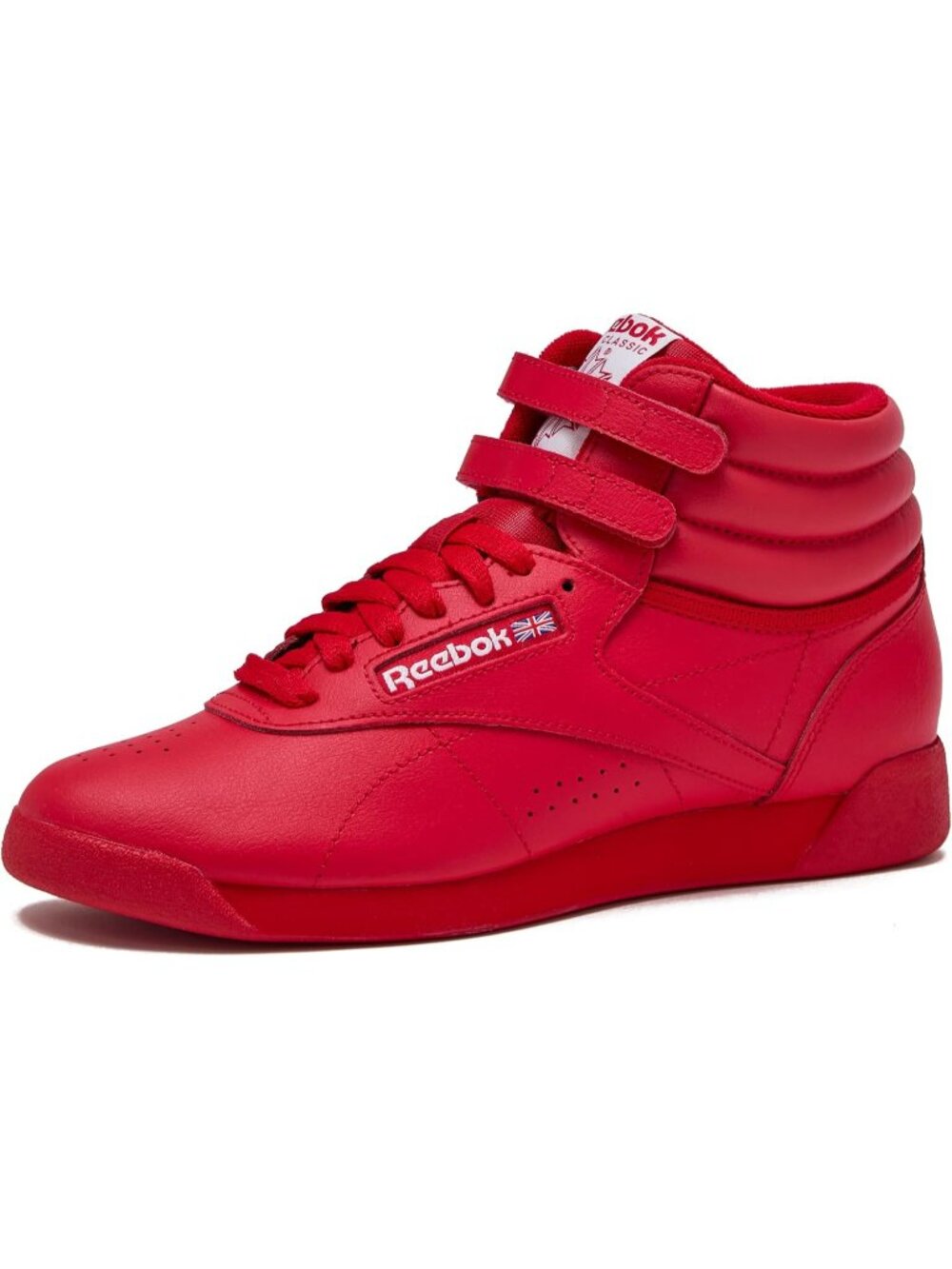 Women's Vector Red Freestyle Hi High Top Lightweight Sneakers Basketball Shoes